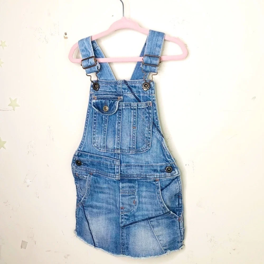 RALPH Lauren Company denim overall dress